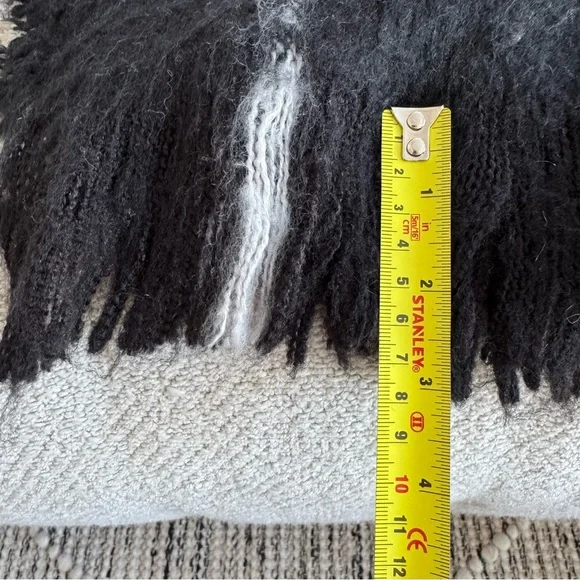 Blanket Winter Scarf Wrap with Fringe  Tartan Plaid Oversized - Picture 10 of 11